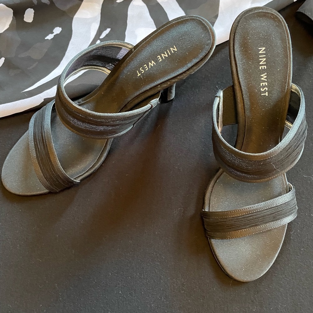 Nine West black heels
